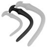 DarkSil Gode long Ultra Slim M 40 x 4.2cm Noir
